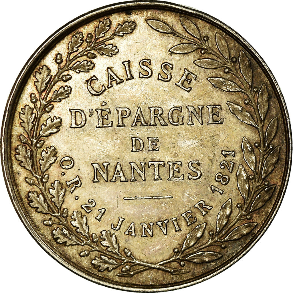 Frankrijk, Token, Savings Bank, Caisse d'Epargne de Nantes, PR, Zilver