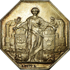 France, Token, Orléanais, Chemin de Fer de Paris à Orléans, 1838, Bovy