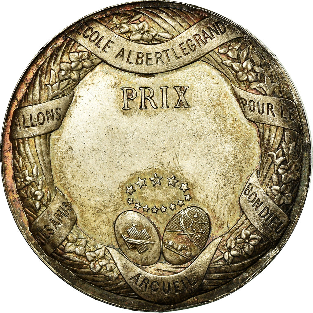 France, Médaille, Henri Dominique Lacordaire, Ecole Legrand, Religions &