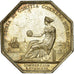 France, Token, Chambre de Commerce de Bordeaux, Tiolier, AU(55-58), Silver