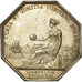Francia, Token, Chambre de Commerce de Bordeaux, Tiolier, SPL-, Argento