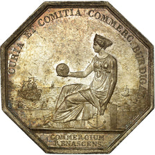 France, Token, Chambre de Commerce de Bordeaux, Tiolier, AU(55-58), Silver