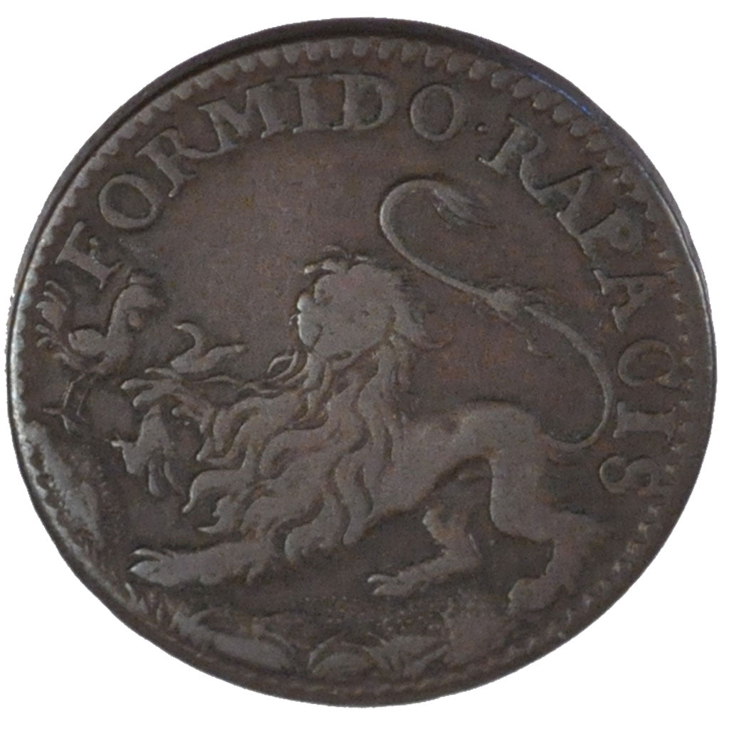 France, Royal, Token, VF(30-35), Copper, Feuardent #12240, 3.61