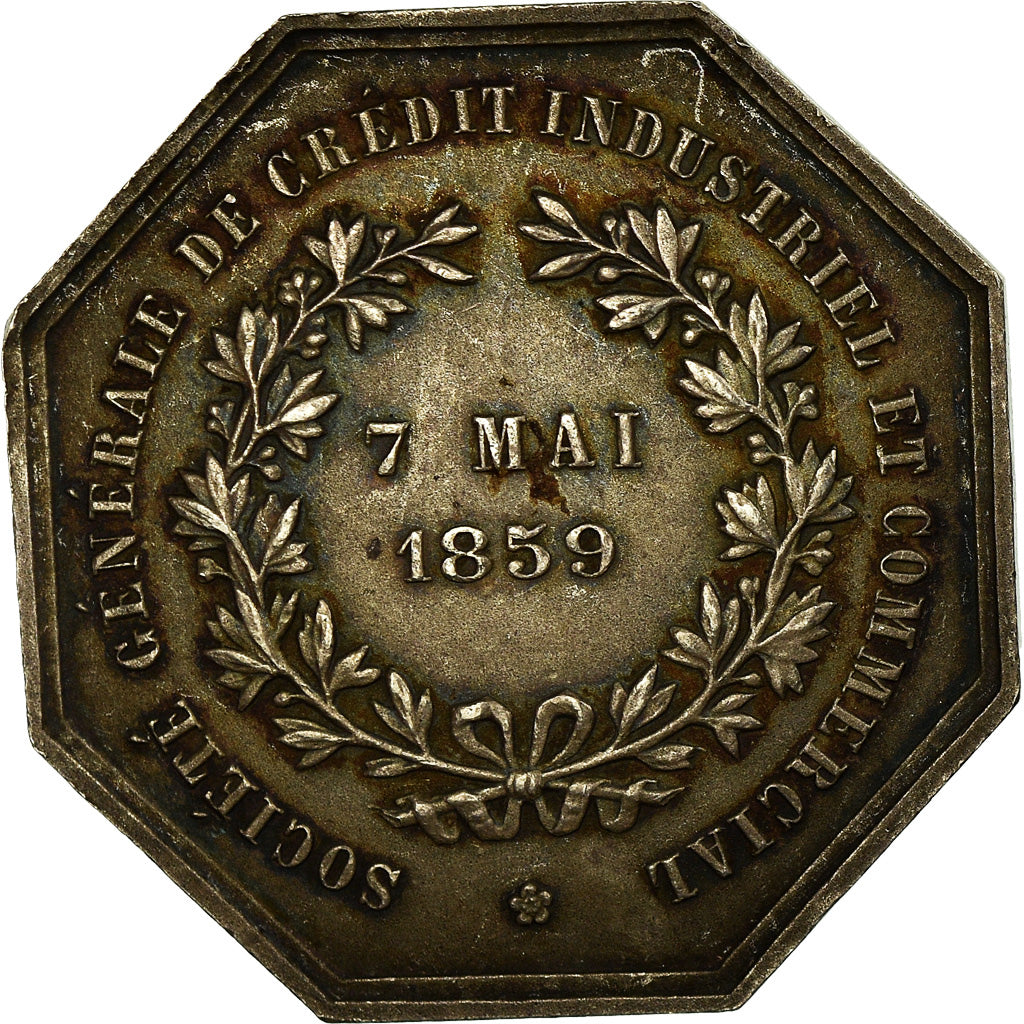 France, Token, Société Générale de crédit industriel et commercial, 1859