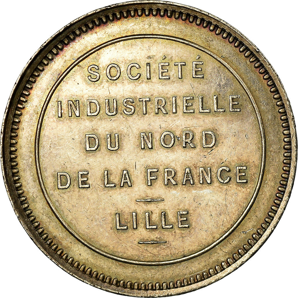 Francia, medaglia, Société Industrielle du Nord de la France, Chabaud, SPL