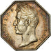 Francia, medalla, Charles X, Ville de Rouen, 1825, Barre, MBC+, Plata