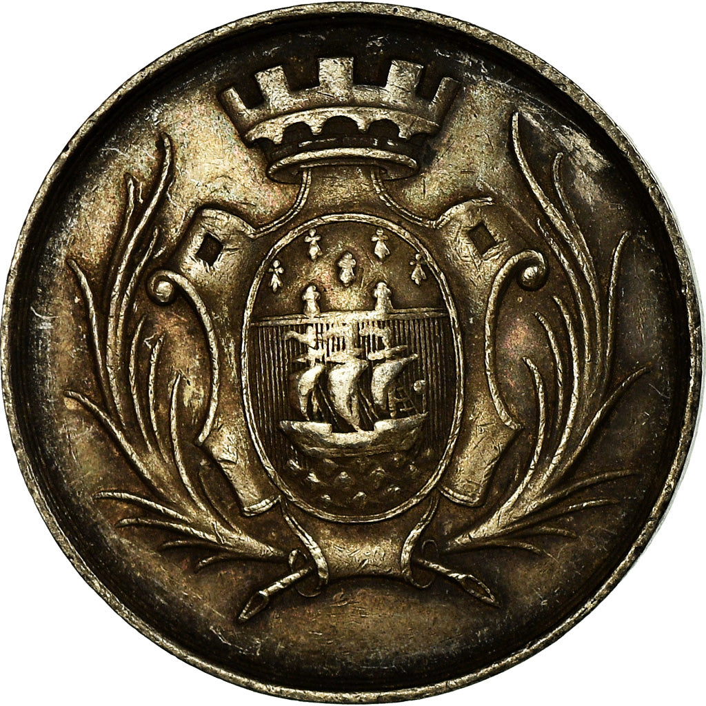 Frankrijk, Medaille, Savings Bank, Caisse d'Epargne de Nantes, 1821, PR, Zilver