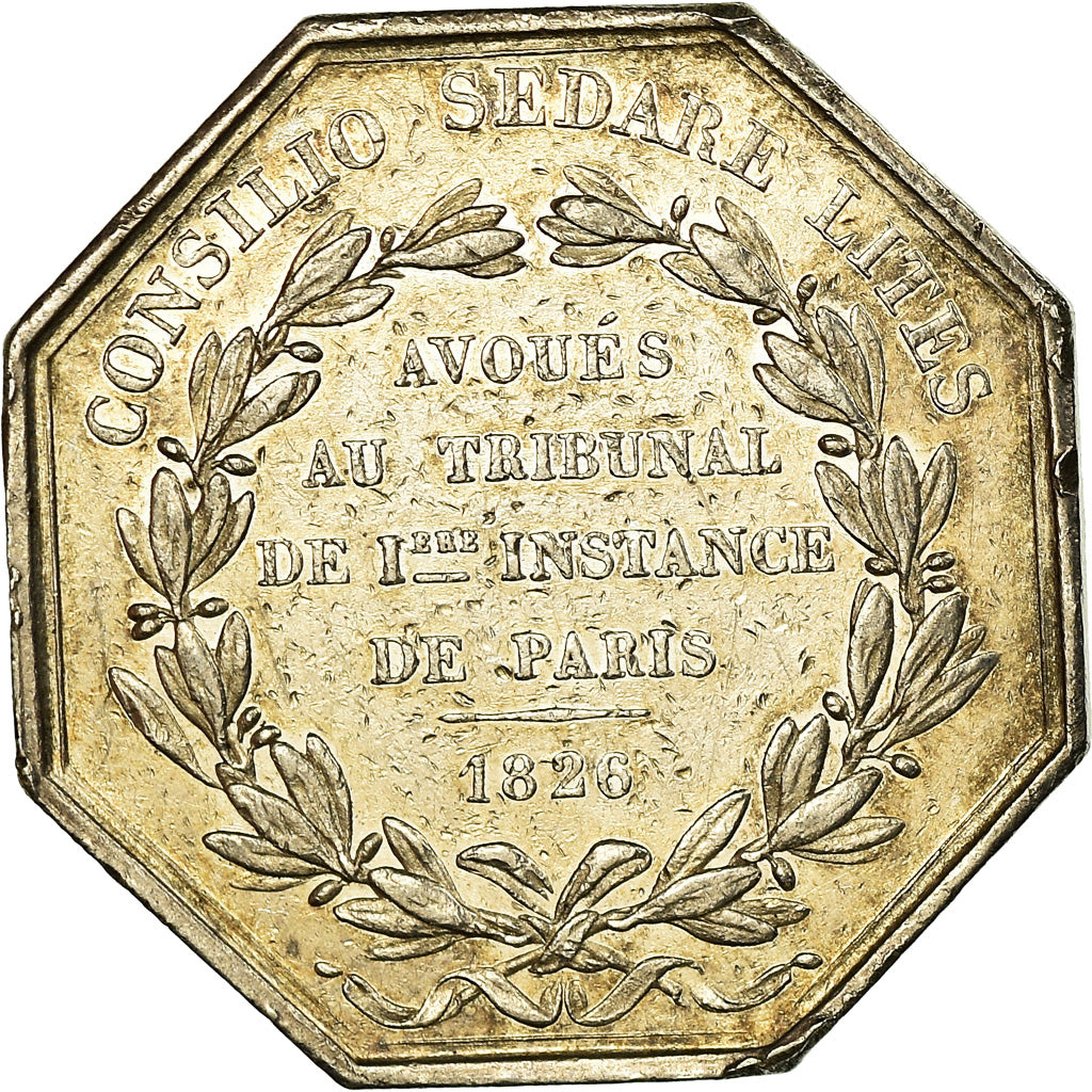 France, Médaille, Charles X, Avoués au Tribunal de Iere Instance de Paris