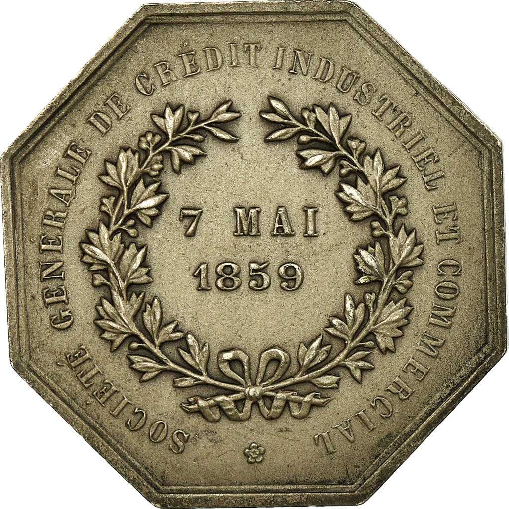 France, Token, Société Générale de crédit industriel et commercial, 1859
