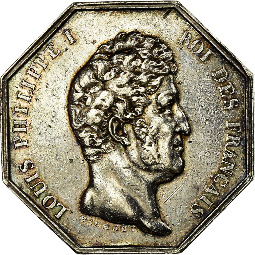 France, Token, Louis Philippe Ier, Notaires de Paris, Michaut, AU(50-53)