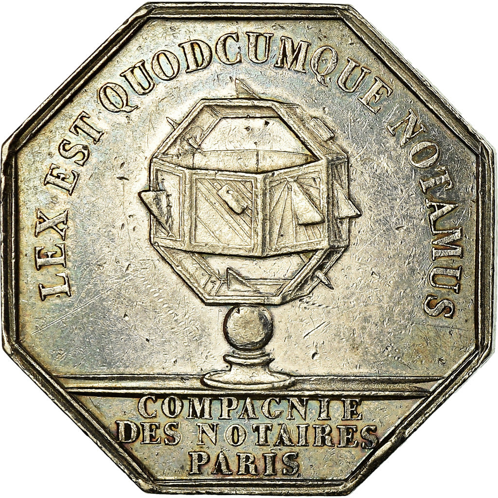 France, Token, Louis Philippe Ier, Notaires de Paris, Michaut, AU(50-53)