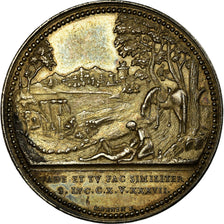 France, Token, Medicine, Dispensaire général de Lyon, Penin, AU(55-58), Silver