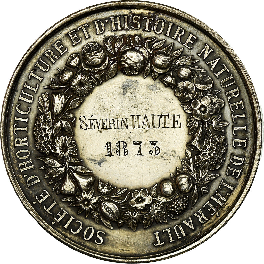 France, Medal, Société d'Horticulture et d'Histoire Naturelle de l'Hérault
