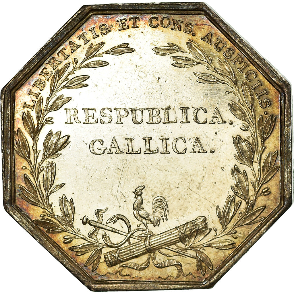 France, Token, Chambre de Commerce de Bordeaux, Tiolier, MS(60-62), Silver