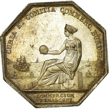 France, Token, Chambre de Commerce de Bordeaux, Tiolier, AU(55-58), Silver