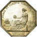 France, Token, Chambre de Commerce de Bordeaux, Tiolier, AU(55-58), Silver