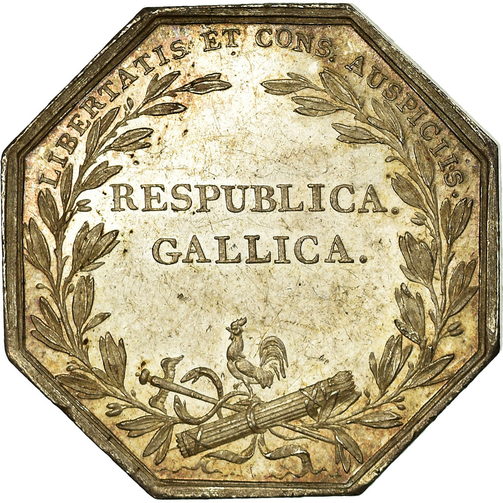 Frankreich, Token, Chambre de Commerce de Bordeaux, Tiolier, VZ, Silber