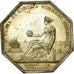 France, Token, Chambre de Commerce de Bordeaux, Tiolier, AU(55-58), Silver