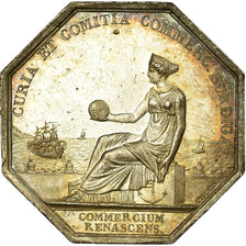 Francia, Token, Chambre de Commerce de Bordeaux, Tiolier, SPL-, Argento