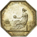 France, Token, Chambre de Commerce de Bordeaux, Tiolier, AU(55-58), Silver