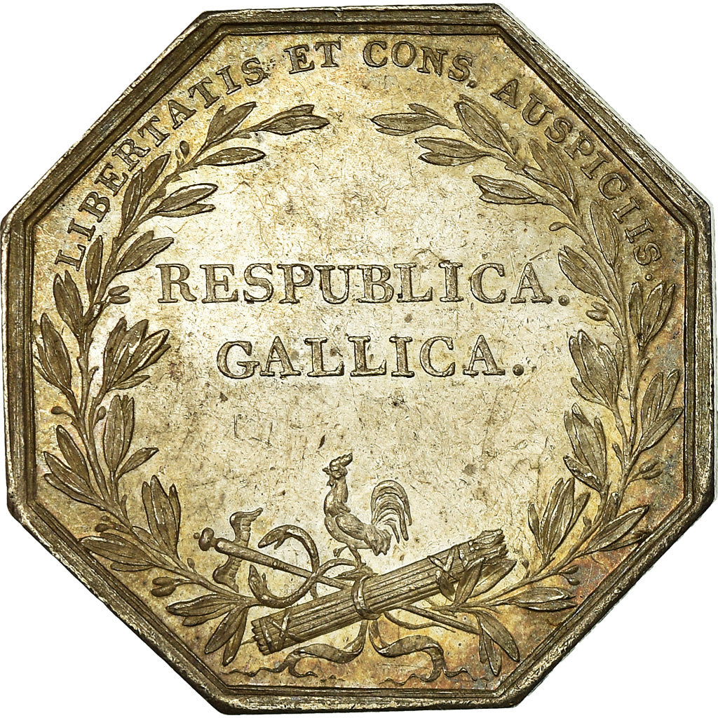 Frankreich, Token, Chambre de Commerce de Bordeaux, Tiolier, SS+, Silber