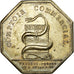 France, Token, Banques, Comptoir Commercial, 1802, AU(55-58), Silver