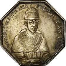 France, Jeton, Université de Paris, La Sorbonne, 1642, TTB+, Argent