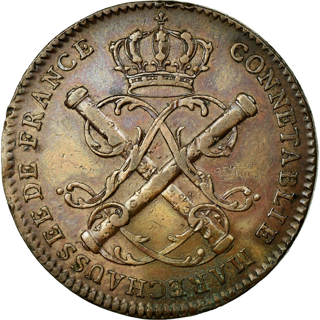 France, Token, Royal, EF(40-45), Copper, Feuardent:1660
