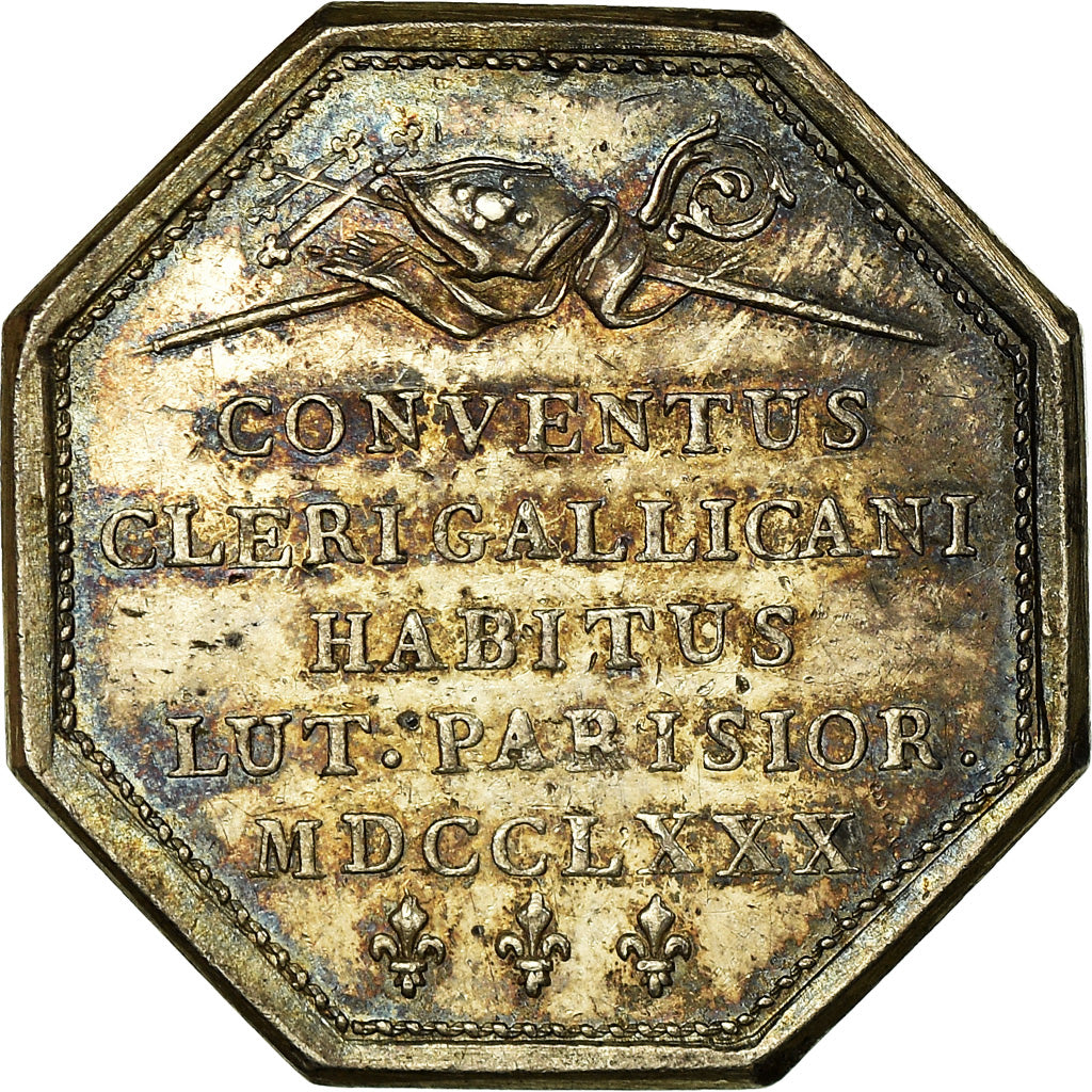 France, Jeton, Louis XVI, Assemblée du Clergé et Jetons Religieux, 1780