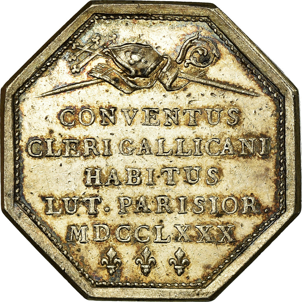 França, Token, Louis XVI, Assemblée du Clergé et Jetons Religieux, 1780