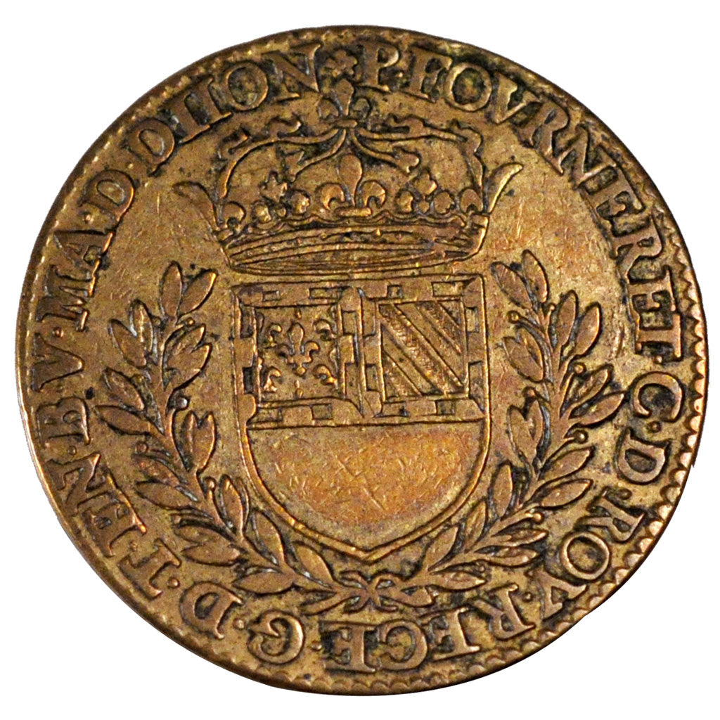 France, Royal, Token, 1618, EF(40-45), Copper, Feuardent #10.000, 6.40