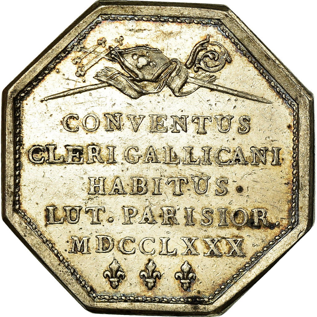 Francia, Token, Louis XVI, Assemblée du Clergé et Jetons Religieux, 1780
