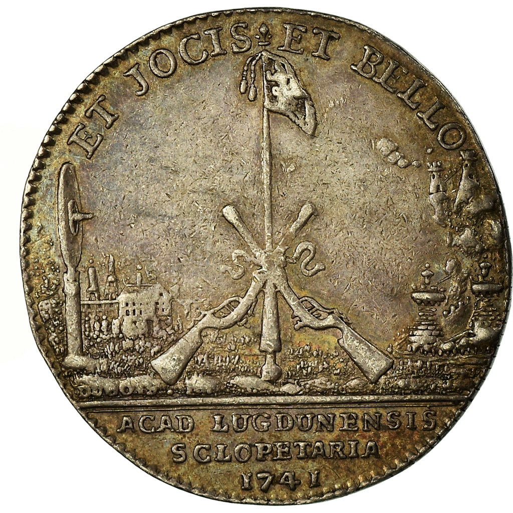 Frankreich, Token, Louis XV, Tir et Arquebuse, Chevaliers de l'Arquebuse