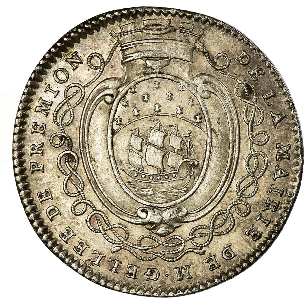 Frankrijk, Token, Louis XV, Maires de Nantes, Jean-Baptiste Gellée de Prémion