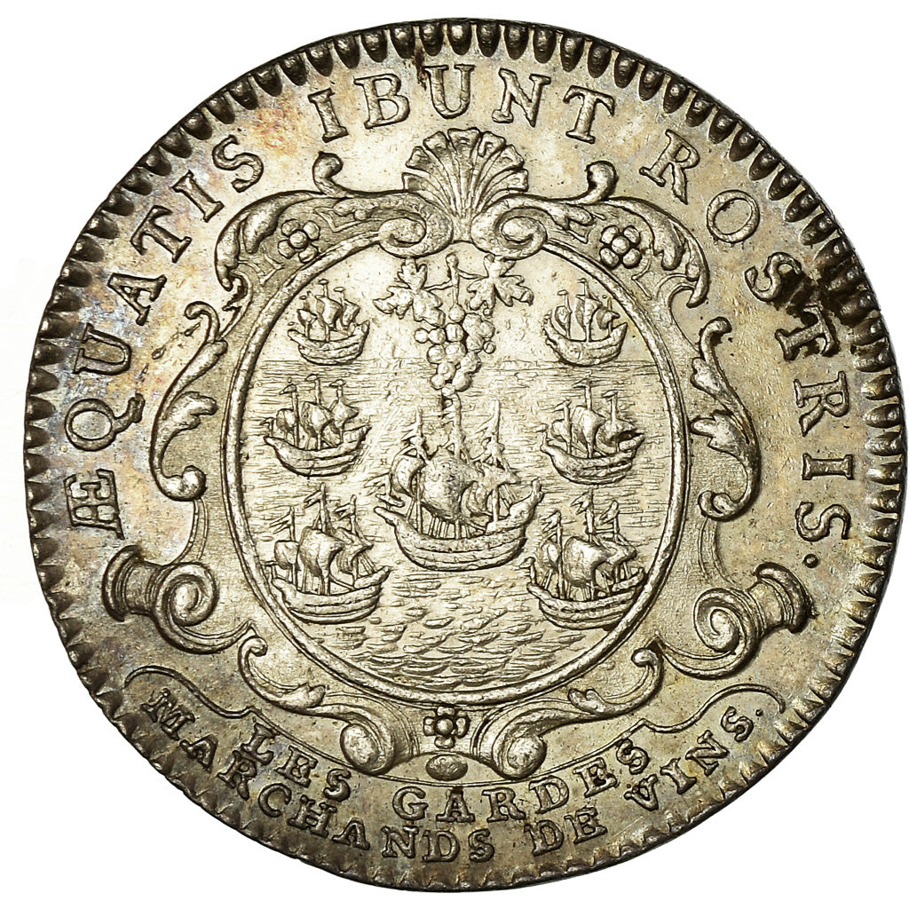 Frankrijk, Token, Corporations, Marchands de Vins, Taverniers, History