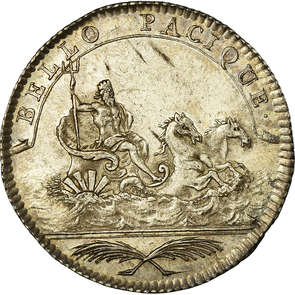France, Jeton, Louis XVI, Colonies françaises de l'Amérique, History, TTB+