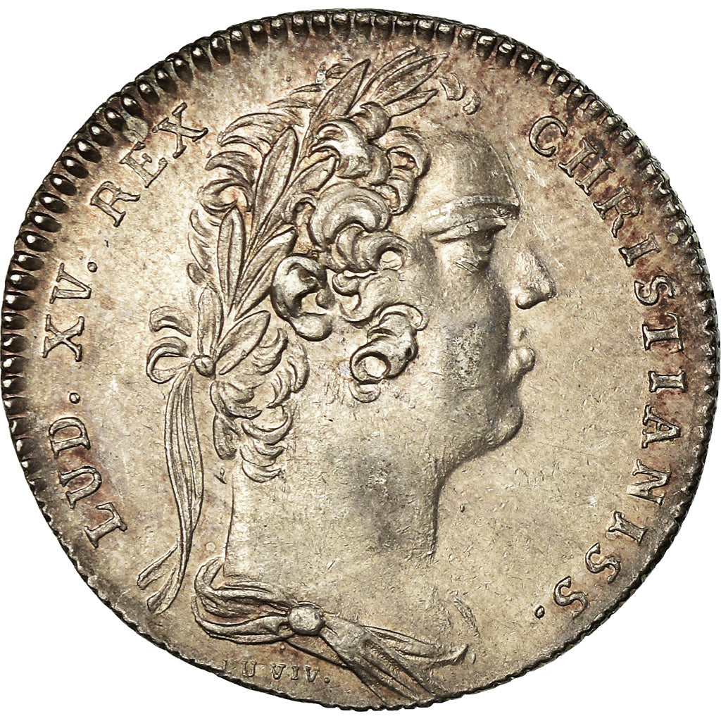 França, Token, Louis XV, Dit Le Bien Aimé, História, Duvivier, AU(50-53)
