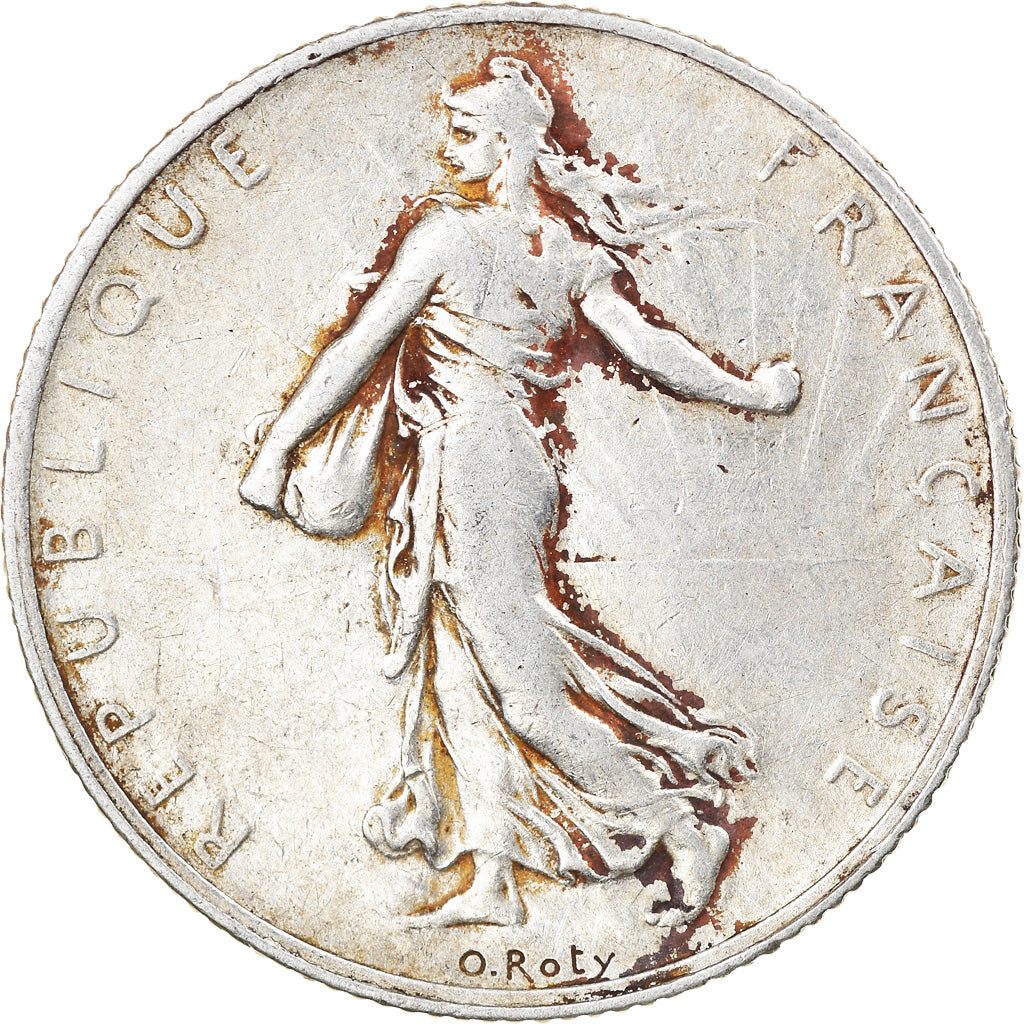 Coin, France, Semeuse, 2 Francs, 1912, Paris, VF(30-35), Silver, KM:845.1