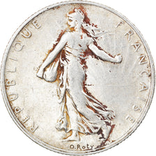 Coin, France, Semeuse, 2 Francs, 1912, Paris, VF(30-35), Silver, KM:845.1