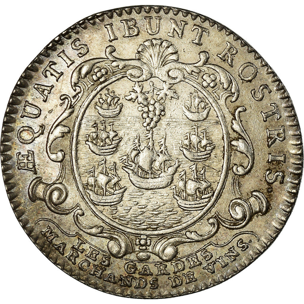 Frankrijk, Token, Corporations, Marchands de Vins, Taverniers, History