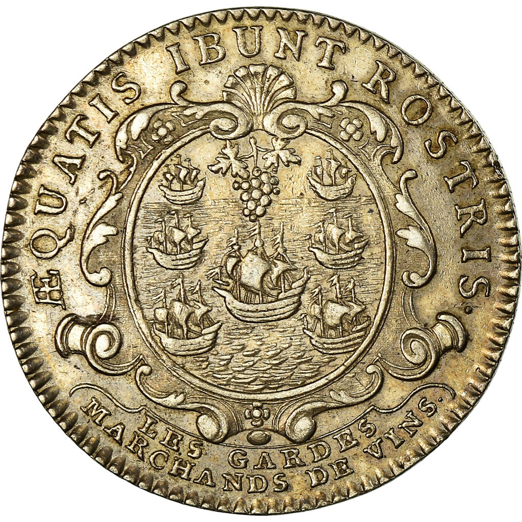 Frankrijk, Token, Corporations, Marchands de Vins, Taverniers, History