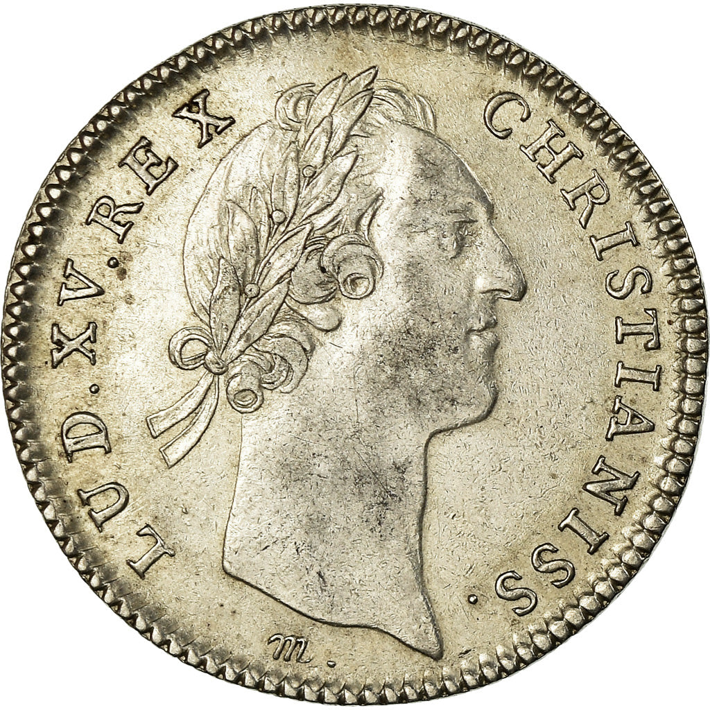 Frankrijk, Token, Louis XV, Trésor Royal, History, 1756, PR, Zilver