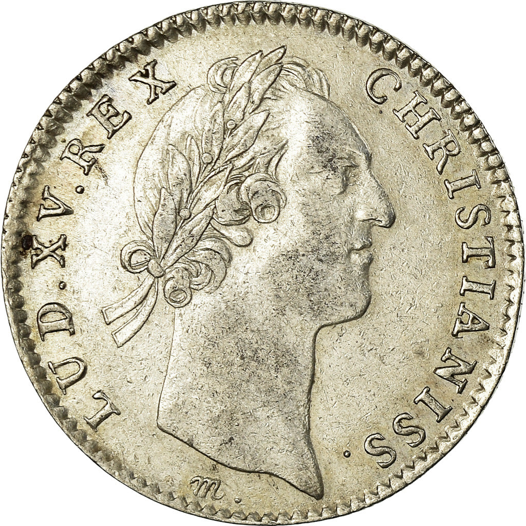 Frankrijk, Token, Louis XV, Trésor Royal, History, 1756, ZF+, Zilver