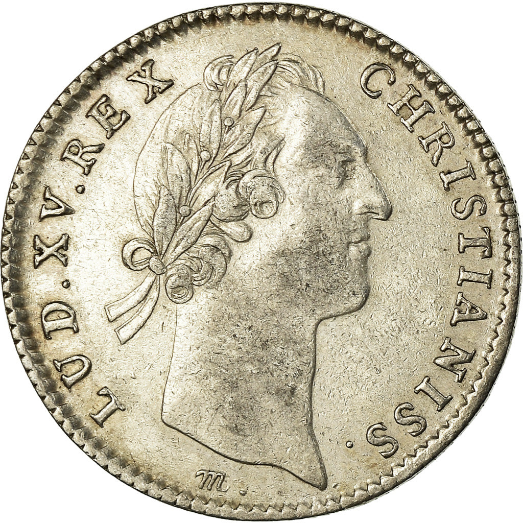 Frankrijk, Token, Louis XV, Trésor Royal, History, 1756, ZF+, Zilver