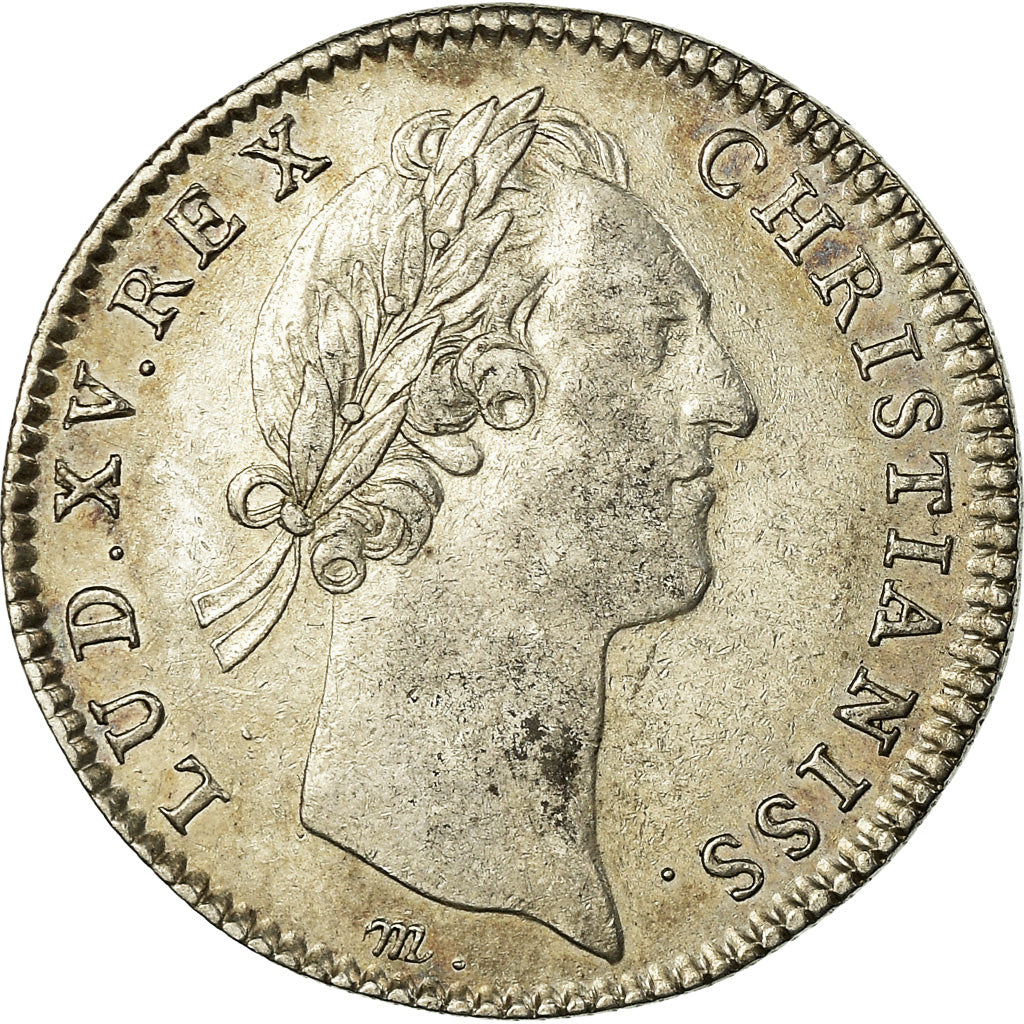Frankrijk, Token, Louis XV, Trésor Royal, History, 1756, ZF+, Zilver
