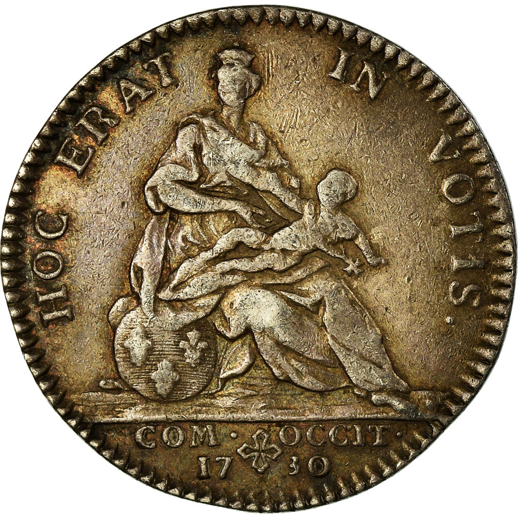 France, Jeton, Louis XV, Etats du Languedoc, Naissance du Dauphin, History