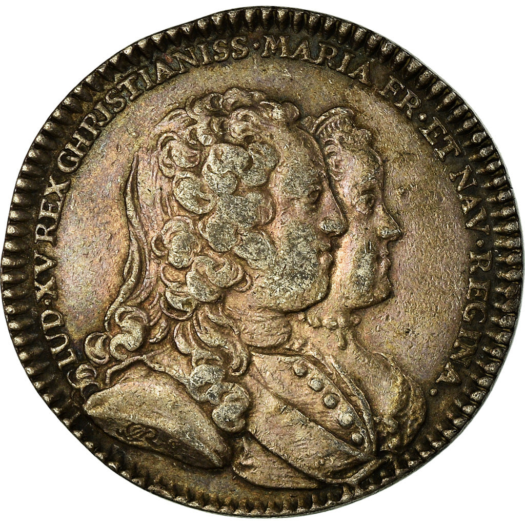 Francia, Token, Louis XV, Etats du Languedoc, Naissance du Dauphin, History