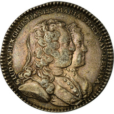 Francia, Token, Louis XV, Etats du Languedoc, Naissance du Dauphin, History