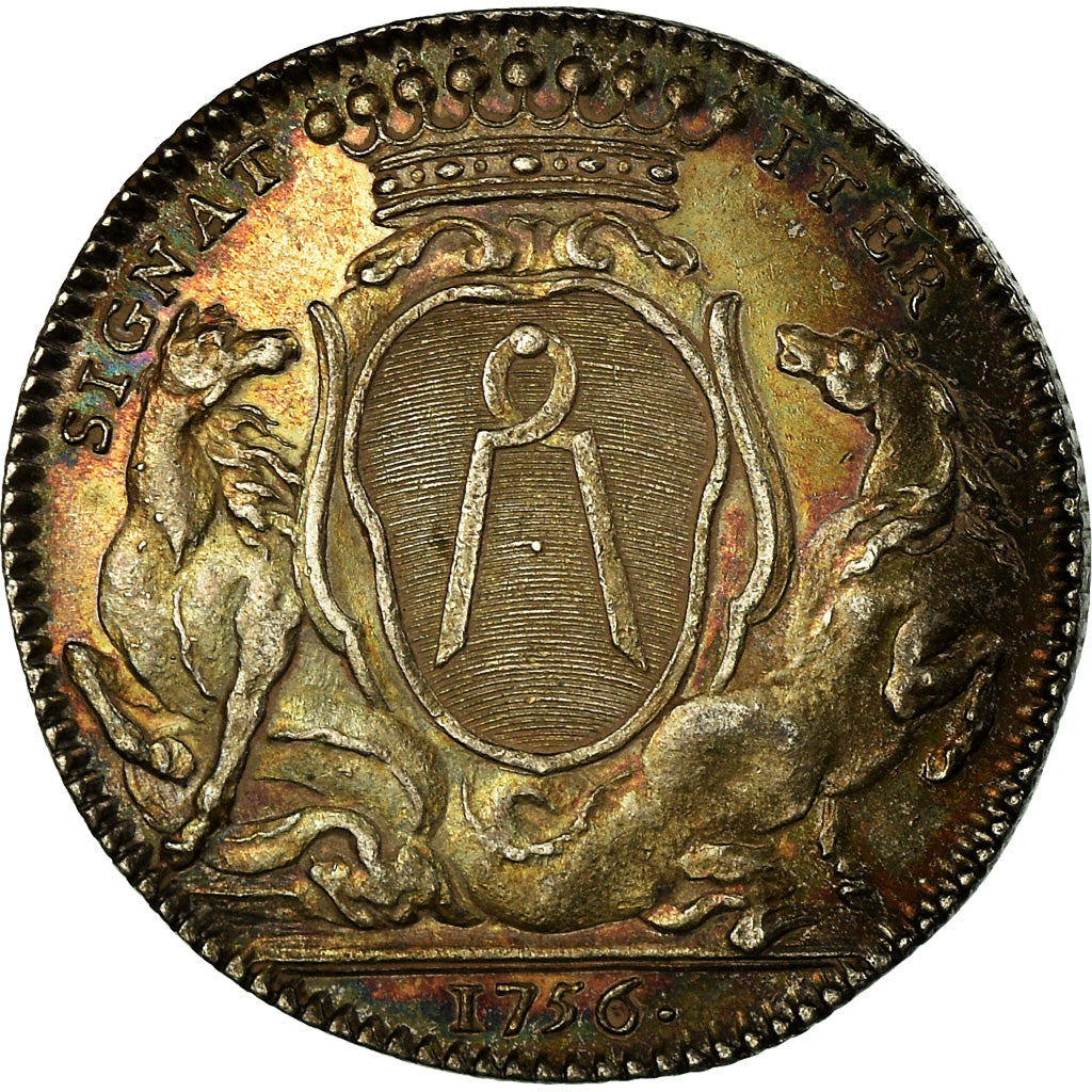 França, Token, Luís XV, Maires de Nantes, Jean-Baptiste Gellée de Prémion