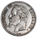 FRANCE, Napoléon III, 5 Francs, 1867, Strasbourg, KM #799.2, EF(40-45), Silver, 